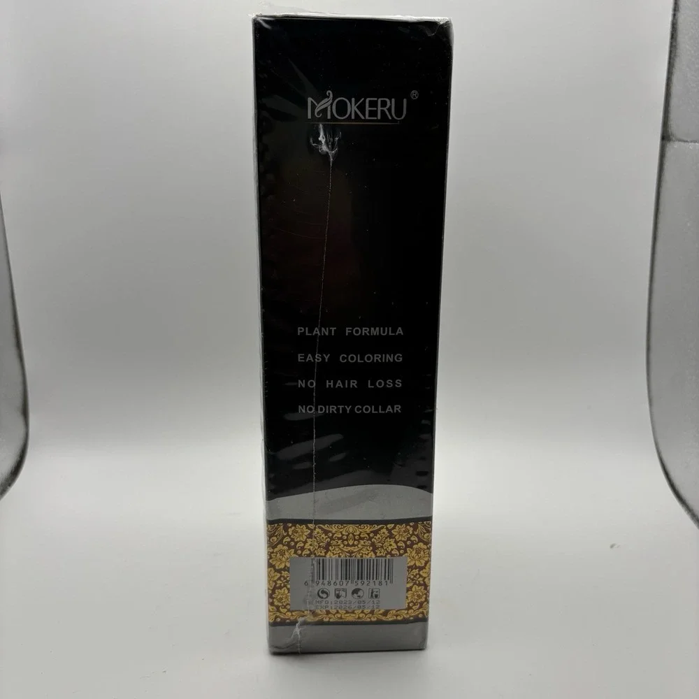 Mokeru Coconut Dye‎ & Shampoo Hair Color 04 Grape Red Professional Kit SEALED